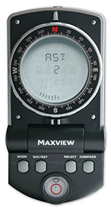 Maxview B2030 Digital Satellite Compass Caravan Motorhome Camping Hiking , Black
