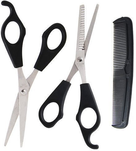Accessotech Hair Cutting & Thinning Scissors Shears Hairdressing Set Comb Thinner Styling