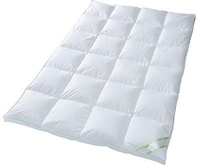 franknatur - Daunendecke 5 cm Aussensteg 90% Gänsedaune Winter 135x200 Albert-3