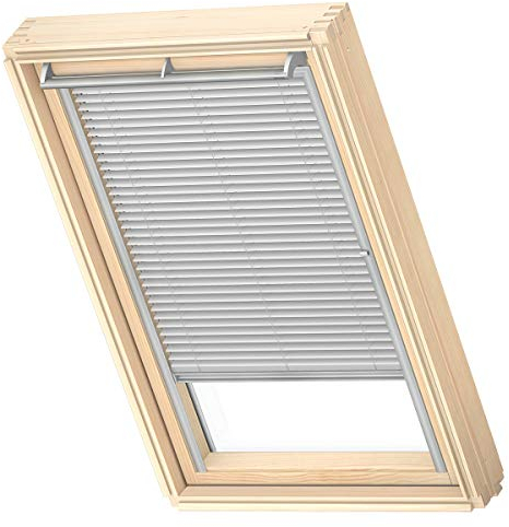 VELUX Original Jalousie Silberne Seitenschienen, PK06, Silber Gebürstet