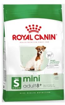 ROYAL CANIN Mini Adult 8+ Trockennahrung | 2 kg | Alleinfuttermittel für kleine Hunde bis 10 kg | Ab dem 8. Lebensjahr | Zur Unterstützung der Vitalität | Angepasster Energiegehalt