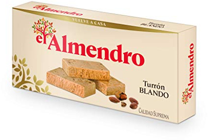 Turron (Nougat) moux jijona El Alemedro 250 Grs