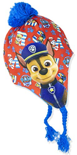 PAW PATROL Winter Kinder Mütze Rot 52