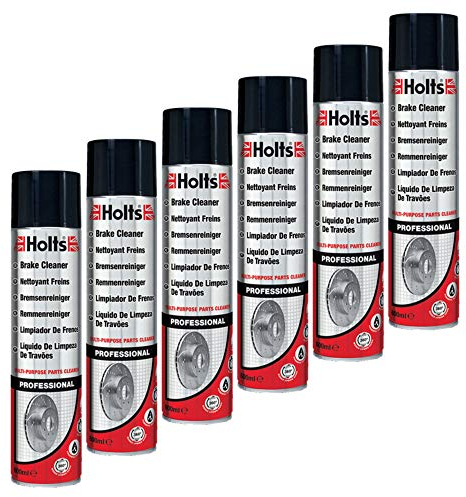 Holts 0131 Lot de 6 nettoyants pour Freins en Spray 600 ML