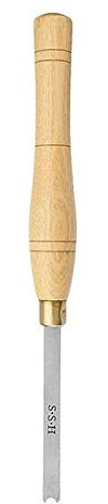 KingLan Hss Woodworking 3/6/8/10Mm Wood Bead Turning Tool Bead Forming Tool Bead Cutting Lathe Chisel- 6Mm