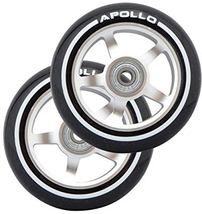Apollo Stunt Scooter Ersatzräderset Pro Wheels - ABEC9 Kugellager, Roller Rad Ersatz-Räder passend Stunt-Scooter