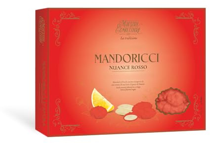 Confetti Maxtris Mandoricci con mandorla pelata, Nuance Rossi