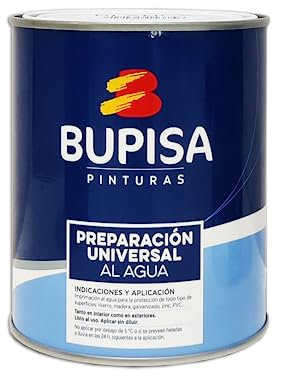 Bupisa Imprimación Universal Al Agua Negra 750 Ml