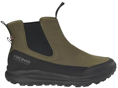 Viking City Chelsea Fleece WP M, Olive, 45 EU