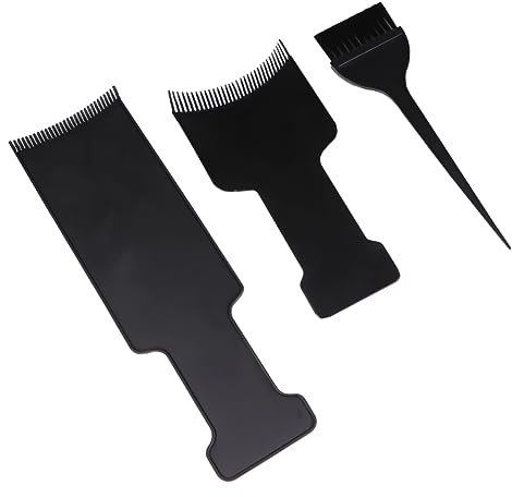 MUSISALY Kit de Pinceles para Teñir El Cabello Tabla para Resaltar Y Peine para Teñir para Uso Doméstico Y de Salón