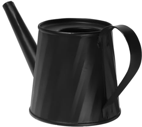 TOYANDONA Regadera Pequeña de Hierro Galvanizado con Asa Cómoda para Plantas Suculentas y Bonsáis, Diseño Portátil Adecuado para Decoración Hogar o Espacio de Trabajo