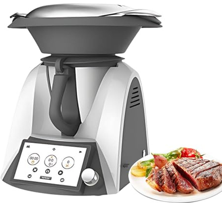 Robot Da Cucina Multifunzione Con Wifi E Ricette Online, Robot Cucina Con Funzione Sous Vide, Ciotola 3L E Autopulente, Per Cucinare Facilmente Piatti Gourmet