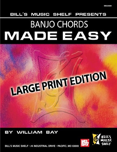 Banjo Chords Made Easy, Large Print Edition: Large Print Edition