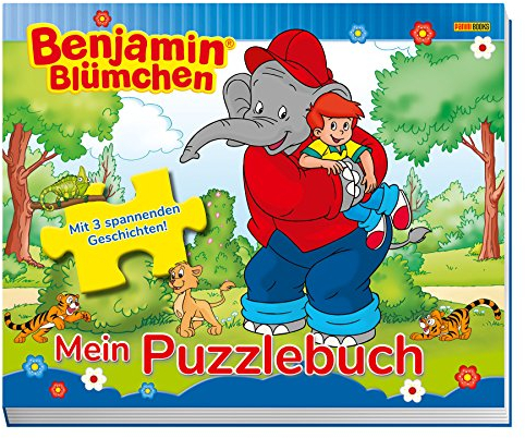 Benjamin Blümchen: Mein Puzzlebuch: Mit 3 spannenden Geschichten