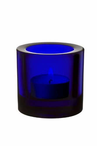 Iittala Kivi KIVI Leuchter 6 cm - - kobaltblau