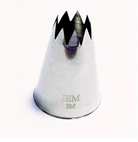 JEM Large Open Star Savoy Nozzle #3M (Uncarded)