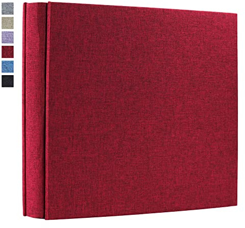 Vienrose Album Photo Traditionnel 10x15 cm Photos 600 Pochettes Couverture en Lin Grand Format, pour Famille Bébé Mariage