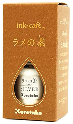 Kuretake ECF160-524 Ink Cafe Glitter Silver