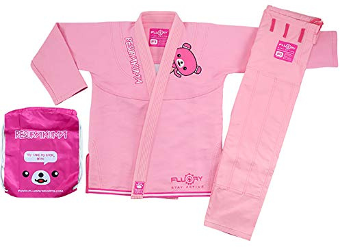 FLUORY BJJ Gi for Ladies Women Brazilian Jiu Jitsu Suit Female Kimonos Women BJJ Uniform