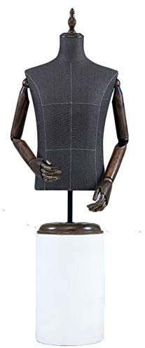Weiblicher Nähen-Mannequin-Torso-Körperständer auf Rädern, Frauen-Kleiderform-Schneider-Schneider-Dummy-Übergröße-Mannequin zum Nähen von Kleidung (Farbe: ohne Arme, Größe: XX-Large) Interessant (mi
