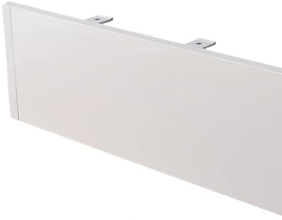 Ceiling Curtain Boxes Boards for Blinds, Decorative Curtain Pelmet Box Only for Windows, Aluminum Valance Frame for Blackout(3.3ft)