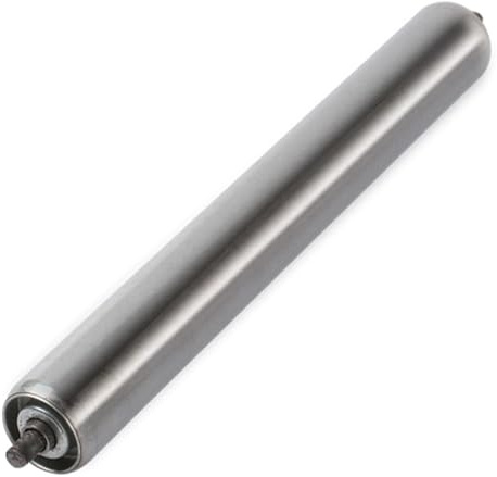 Rulli Trasportatori Industriali - Trasportatore Rullo Diametro 25mm/32mm/38mm/50mm/60mm Rullo in Acciaio Inossidabile Ricambio per Nastri Trasportatori/Rimorchi per Barche/Tosaerba(D 25 mm,L 250 mm)