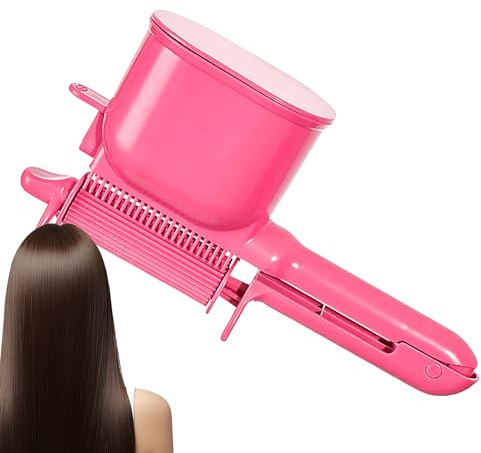 Moxeupon Pennello a rullo per colorazione dei capelli | Spazzola automatica per colorazione dei capelli, spazzola tintura multiuso per parrucchieri professionisti, appassionati e principianti