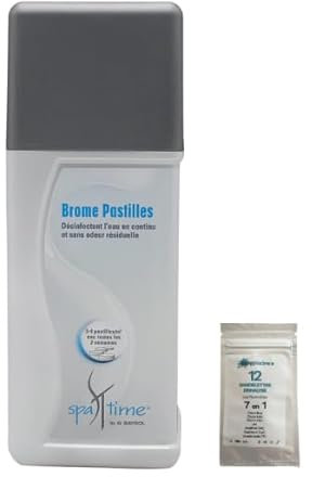 Brome spa Bayrol SpaTime pastilles 20 g. - 0,8 kg + 12 Tests easyPiscine OFFERTS 7 en 1