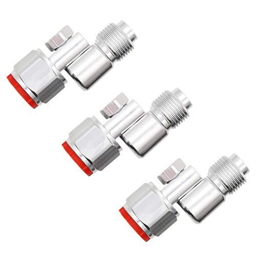 3-Pack 235486 7/8 Inch Thread Airless Paint Spray Gun Swivel Joint Fits 180 Degree Rotation Airless Paint Spray Gun Swivel Joint