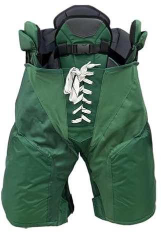 RNXRZANK Pantalon de Hockey sur Glace Protection Jambe Confortable Réglable Ceinture Équipement Sport Fonctionnel Convient Aux Joueurs sur Glace Hockey Roller, Jr M