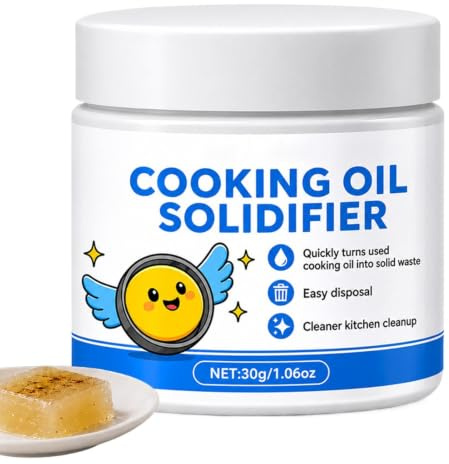 Oljehärdare för avfallshantering 30 ml Snabbverkande Rengöringsmedel För | Fetthärdare Rengöringspulver För Fritös, Panna, Ugn, Grill, Bänkskiva, , Restaurang Och Kommersiell