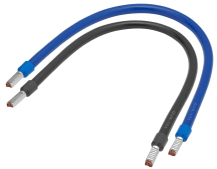 Debflex 707741 Set of 2 Connection Cables with Crimp Terminal 10 mm