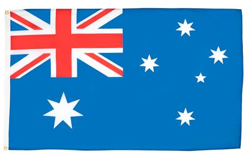 BANDIERA AUSTRALIA 90x60cm - BANDIERA AUSTRALIANA 60 x 90 cm - AZ FLAG
