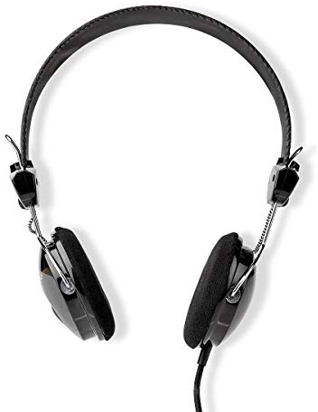 Cuffie Sovrauricolari con filo On-Ear - 3.5 mm - Lunghezza cavo: 1.10 m - Nero