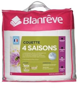 Blanreve Couette 4 Saisons - 220 x 240 cm - Blanc