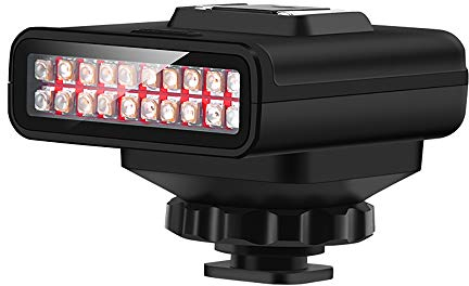 ORDRO LN-3 IR Light USB Rechargeable Infrared Night Vision Infrared Illuminator Replacement for DSLR Camera Photography Lighting Accessory