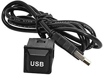 Dynavin Teclink DVN USBG6 Adaptateur USB Femelle pour autoradio VW Golf 6/Golf/GTI/R MK5 Scirocco Rabbit Navi