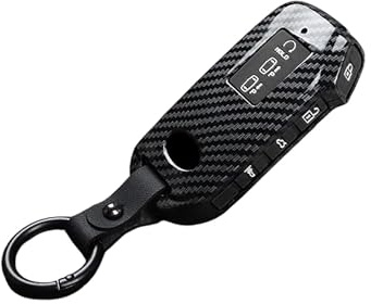 ontto Autoschlüssel Hülle Passt für Kia K5 DLS GT Line Sorento 4 MQ4 Sedona Carnaval MPV 2020 2021 2022 ABS Schlüsselcover Schlüsselanhänger Schlüsselhülle Schlüsselbox Schlüsselschutz-Schwarz B