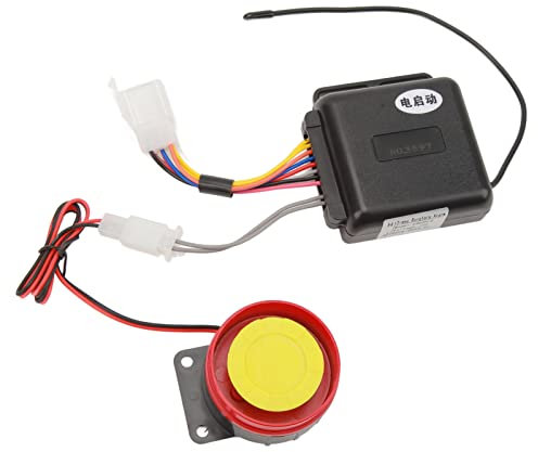 de Alarma de 2 Vías para Motocicleta, de Alarma de 2 Vías para Motocicleta de 12 V, 125 DB, Alarma Antirrobo de Control Remoto Resistente a la Intemperie de Alta