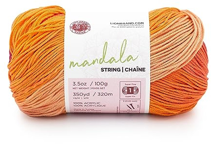 Lion Brand Yarn Mandala String Yarn, Jingle
