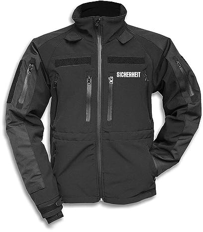 Copytec Tactical Softshell Jacke Sicherheit Security Sicherheitsdienst Sicherung #42420
