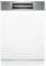 Bosch Elettrodomestici SMI6YCS02E, Serie 6, Lavastoviglie da incasso con frontalino, Asciugatura impeccabile e consumi ridotti, Home Connect, Diagnostica da remoto, 60 cm, Acciaio