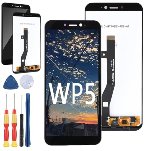 Yuxyiony Neuer LCD Bildschirm Ersatz für Oukitel WP5/WP5 Pro LCD Display Touch Screen Reparaturteile mit Werkzeug.