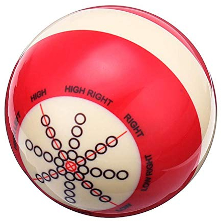 Osmond 1 StüCke 57Mm Dauerhaft Rot Harz Billard Spot Bad Snooker Praxis Training Queue BäLle Sport für AnfäNger