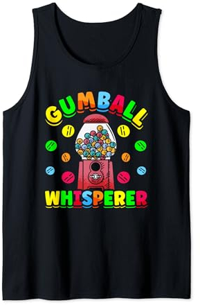 Gumball Whisperer Candy Vending Machine Gumball Tank Top