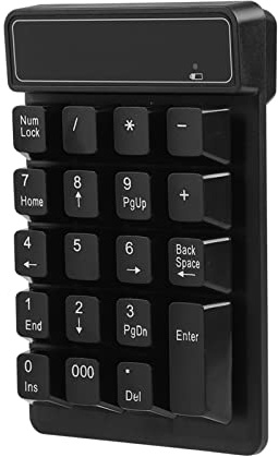 Yctze Digit 9 Aufhängungstasten Wirel Numeric Keypad Bequeme Ty Wirel USB Numerische Tastatur für Touch-Eingabe Hz Wirel Number Pad für Einfache Eingabe