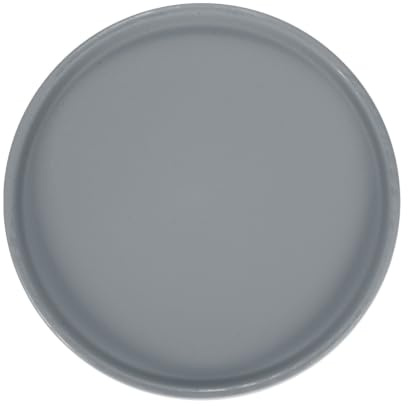 M METERXITY Soucoupe en Céramique pour Plantes, 6,3 Plateau Récupérateur d'eau, Soucoupes de Pots de Fleurs pour Intérieur/Extérieur, Plateau d'Égouttement d'eau [Rond Bleu Foncé]