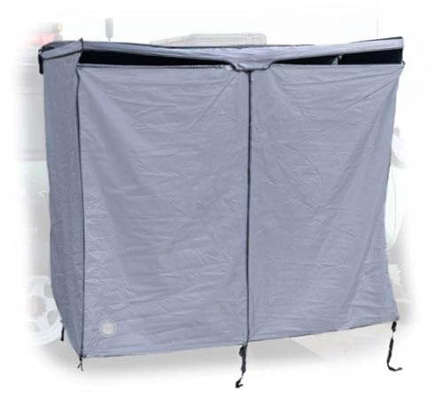 Overland Vehicle Systems HD Nomadic Shower & Privacy Room with Roof - Double Person Quick Deploying - 420D Oxford Rip Stop Fabric - for Car, Truck, SUV, and Trailer - Universal Fitment
