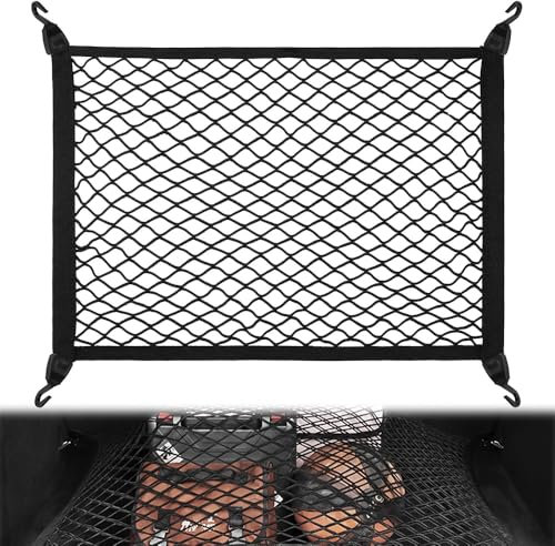 YWXKZZMX Car Boot Cargo Net for Land-Rover Defender 90 110 2020-2024 Adjustable Elastic Single-layer Luggage Fixed Storage