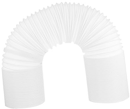 GALPADA Manguera De Aire Acondicionado Portátil 1,5 m Diámetro 130 Mm PP Acero Flexible Extensible para Uso Aire Acondicionado Portátil